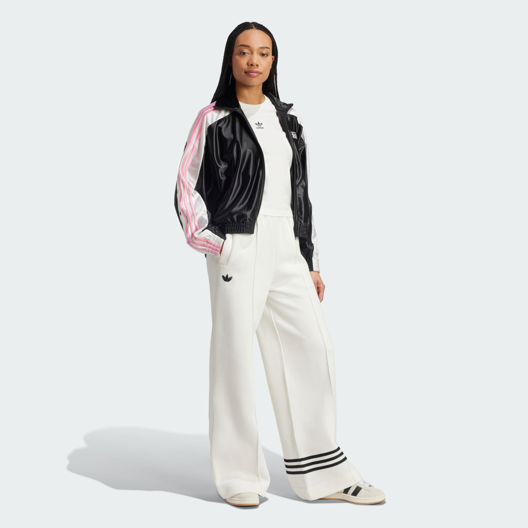 

adidas Chamarra Deportiva Adibreak Mujer, Negro