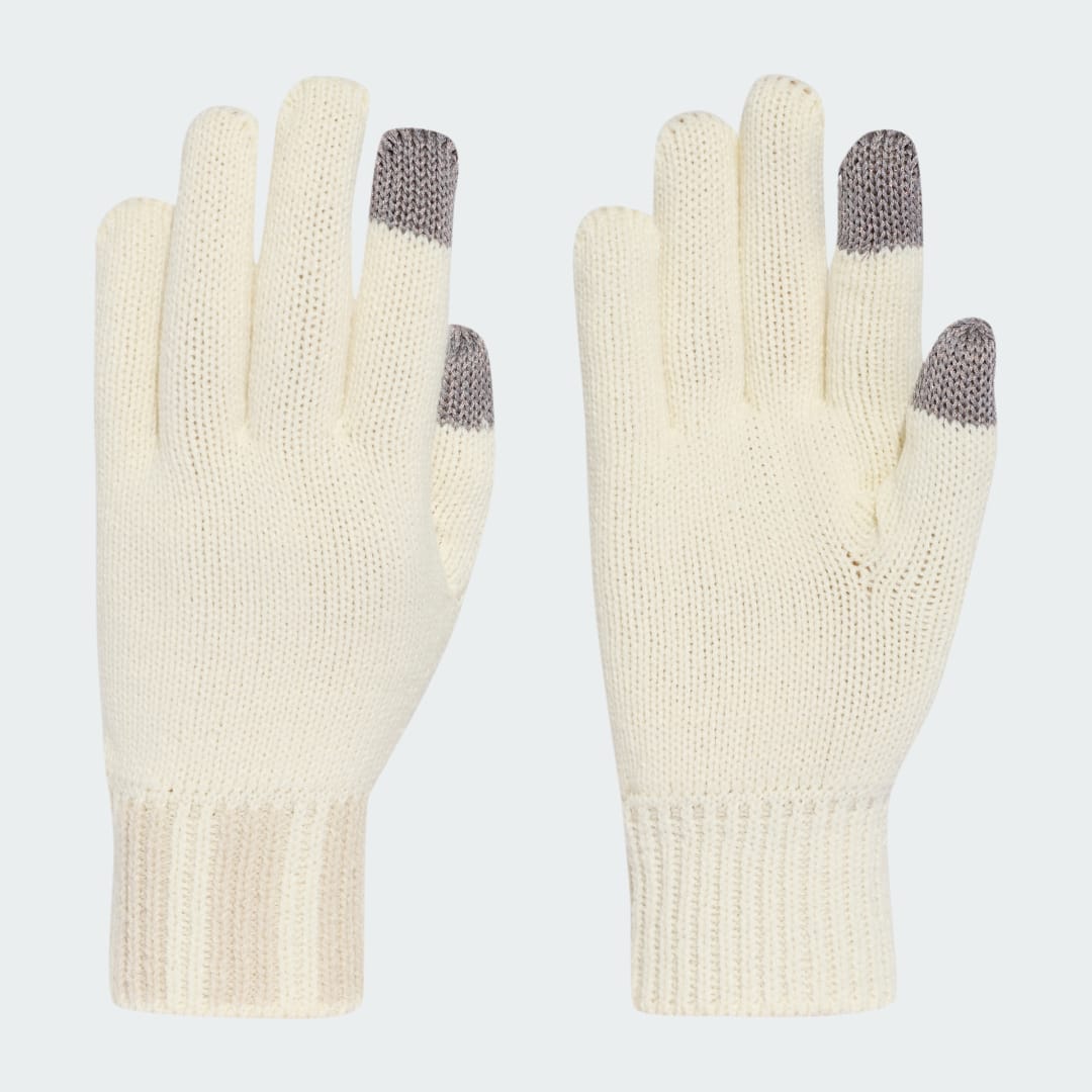 Logo Knit Gloves - vue 7