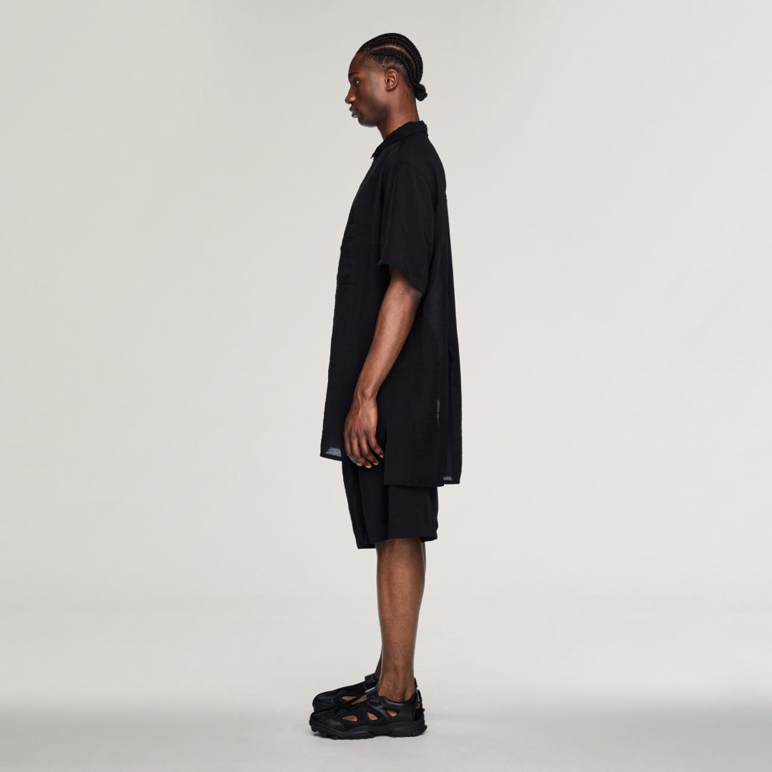 Thumbnail - Y-3 SHORT SLEEVE LANGES HEMD