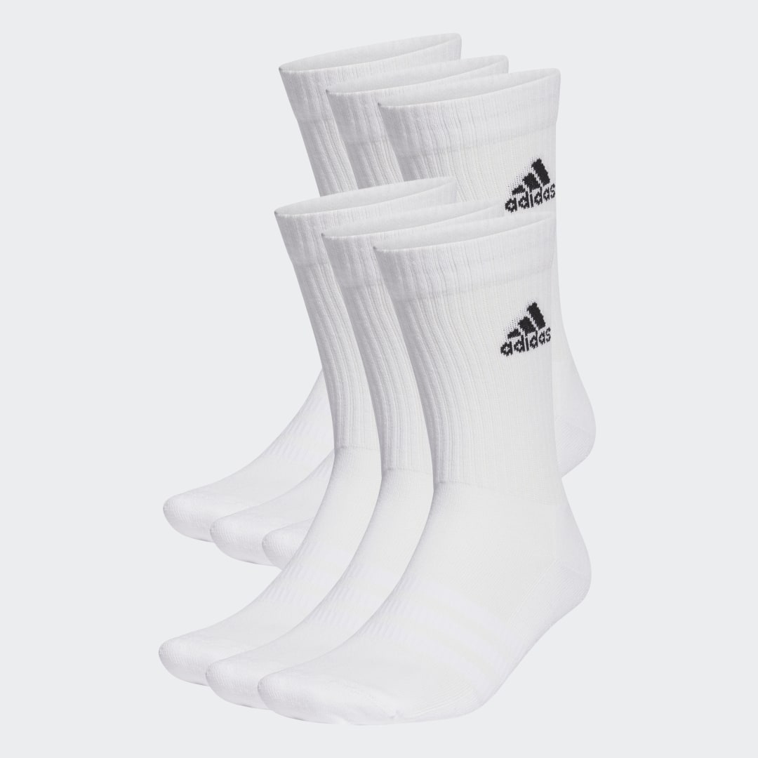 adidas Cushioned Sportswear Crew Socks 6 Pairs Unisex