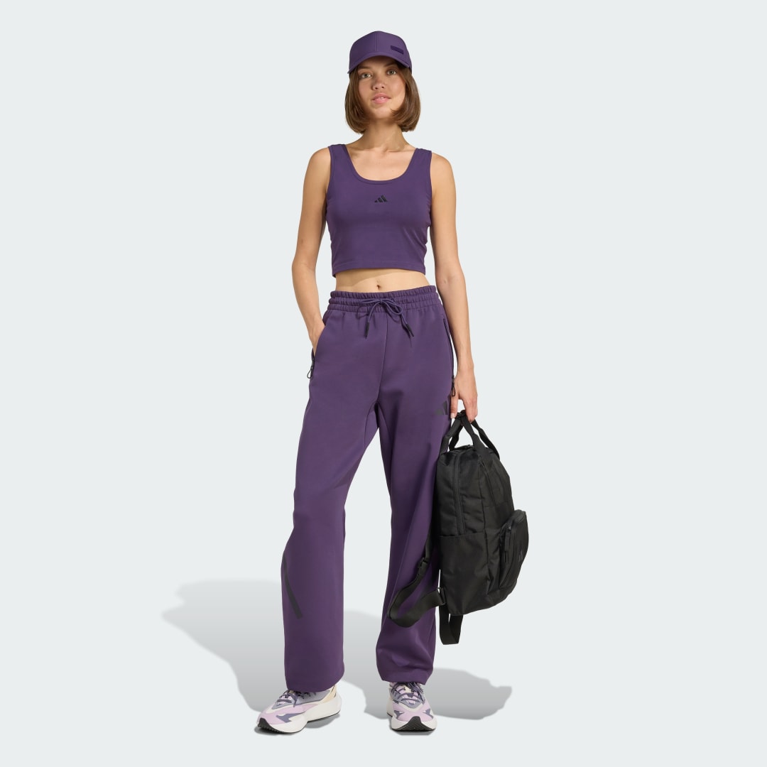 Adidas Essentials Small Logo Katoenen Lifestyle Tanktop