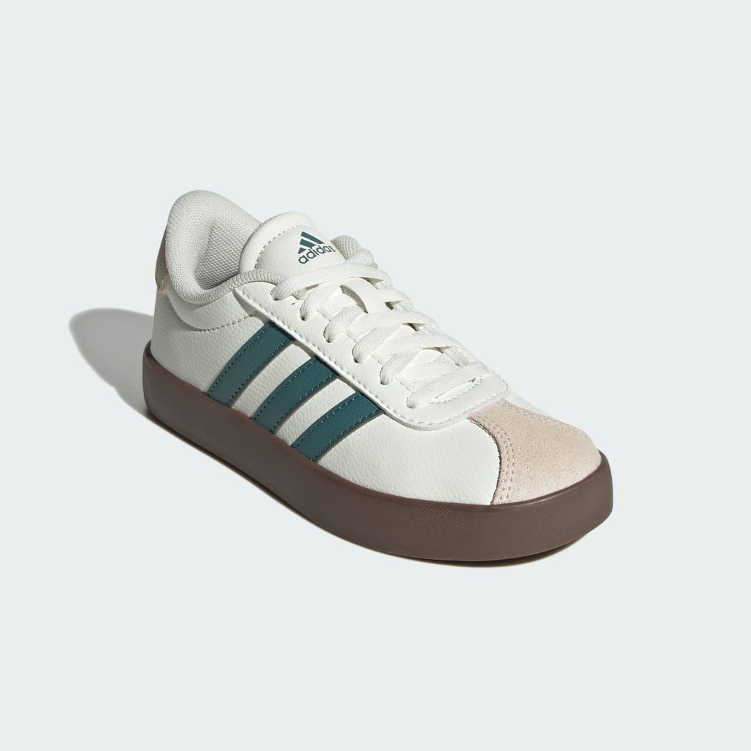 Adidas VL court sneaker Off White / Preloved Teal / Wonder White