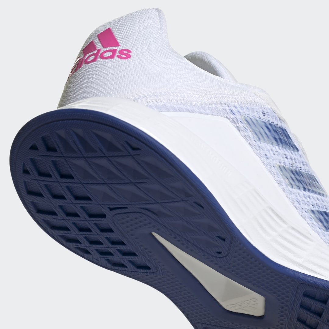

adidas Tenis Duramo SL Mujer, Blanco/scremaing rosa/dash gris