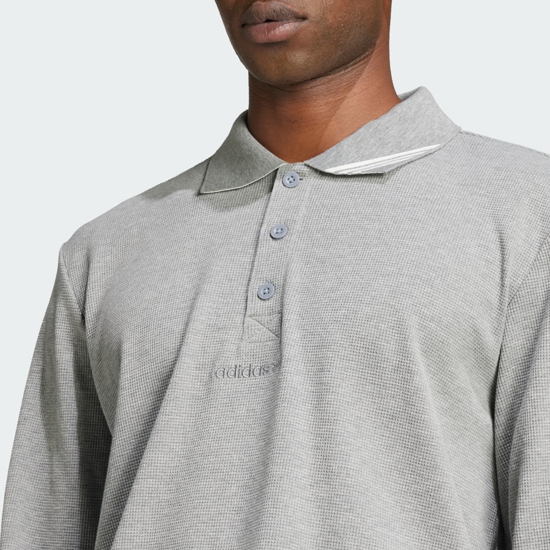 Adidas Poloshirt met Lange Mouwen