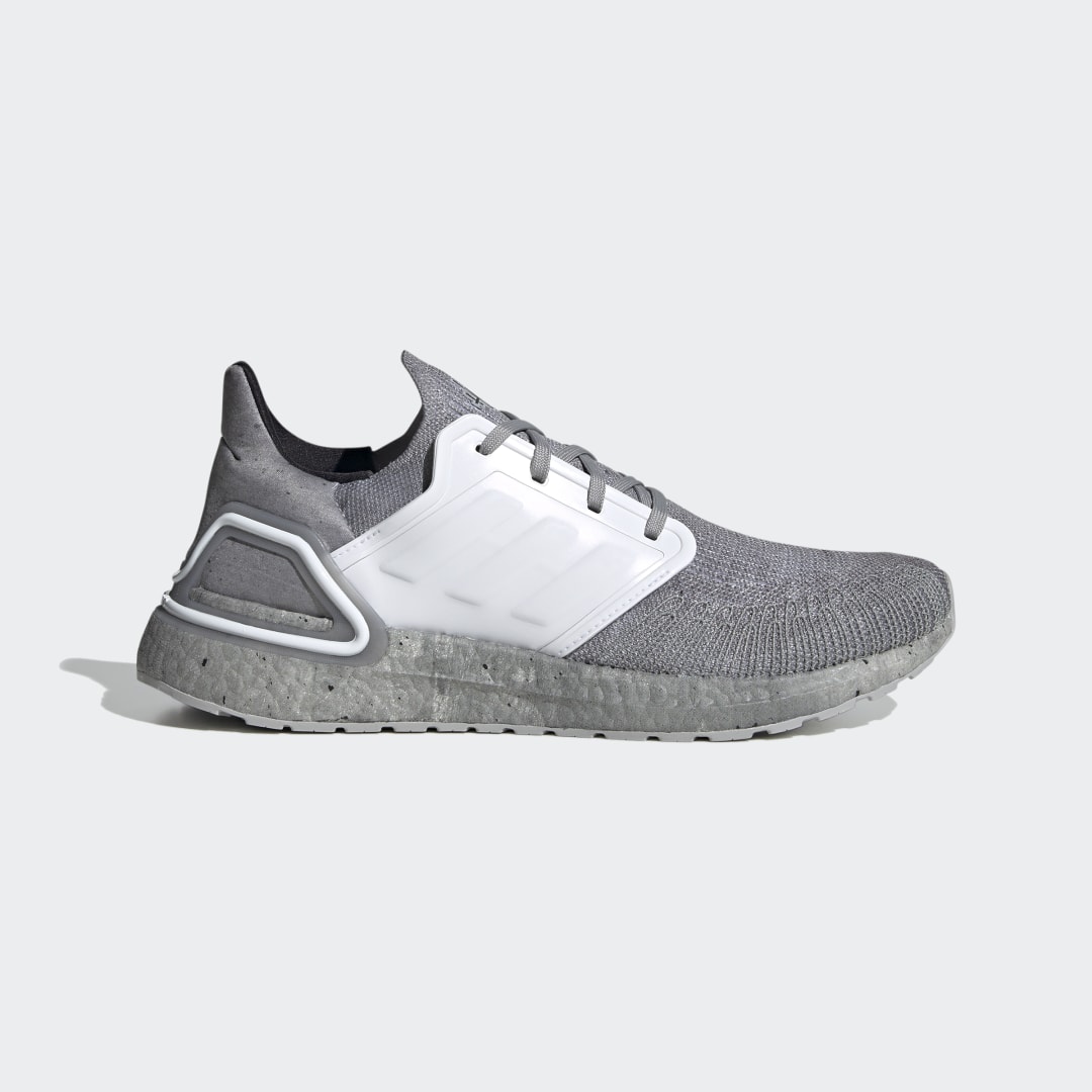 Image of adidas Ultraboost 20 x James Bond Shoes Grey Two M 8.5 / W 9.5 - Unisex Running Athletic & Sneakers