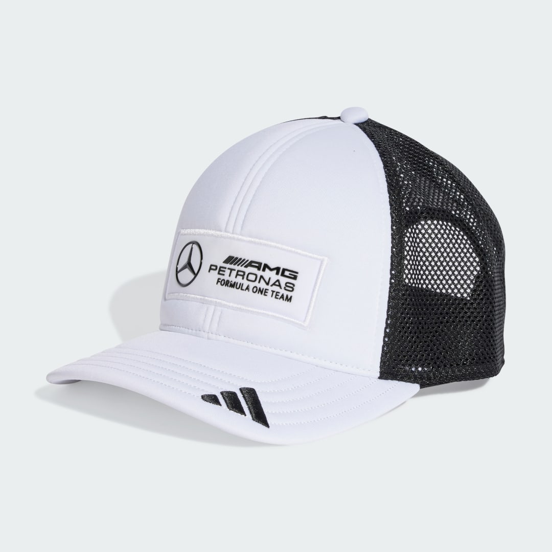 CASQUETTE TRUCKER SNAPBACK LOGO MERCEDES AMG PETRONAS FORMULA ONE TEAM - vue 7