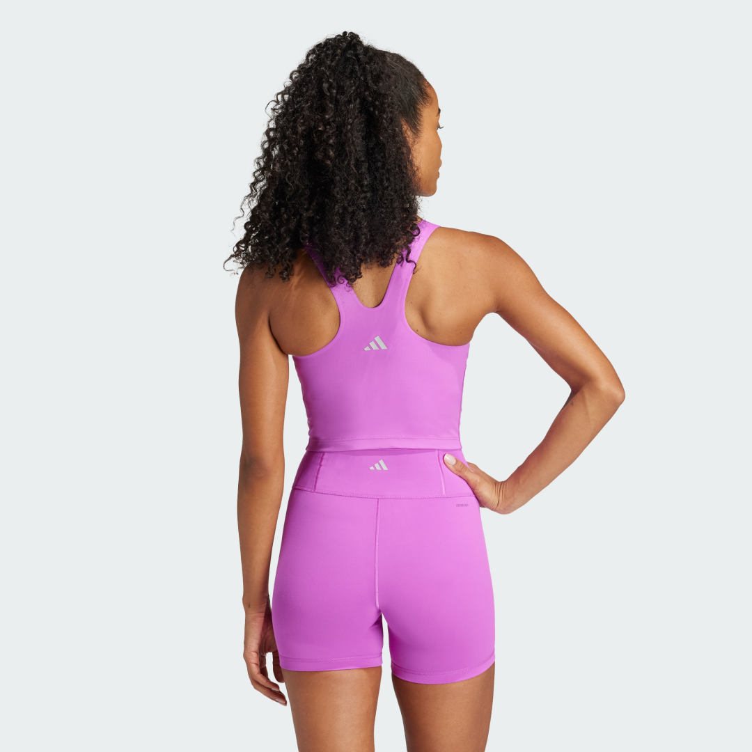 Adidas All Me Medium-Support Long Line Beha Tanktop