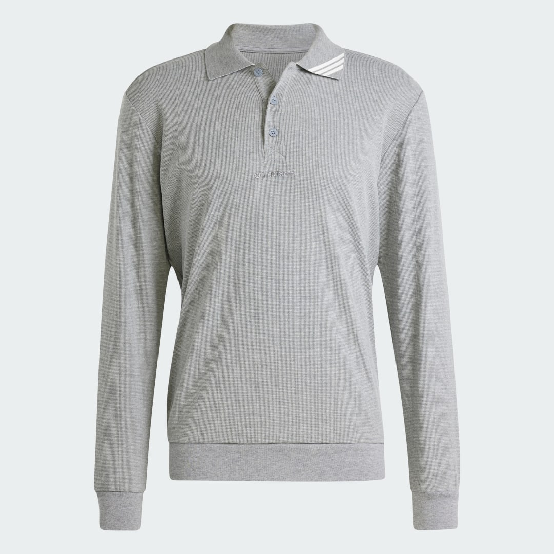 Adidas Poloshirt met Lange Mouwen