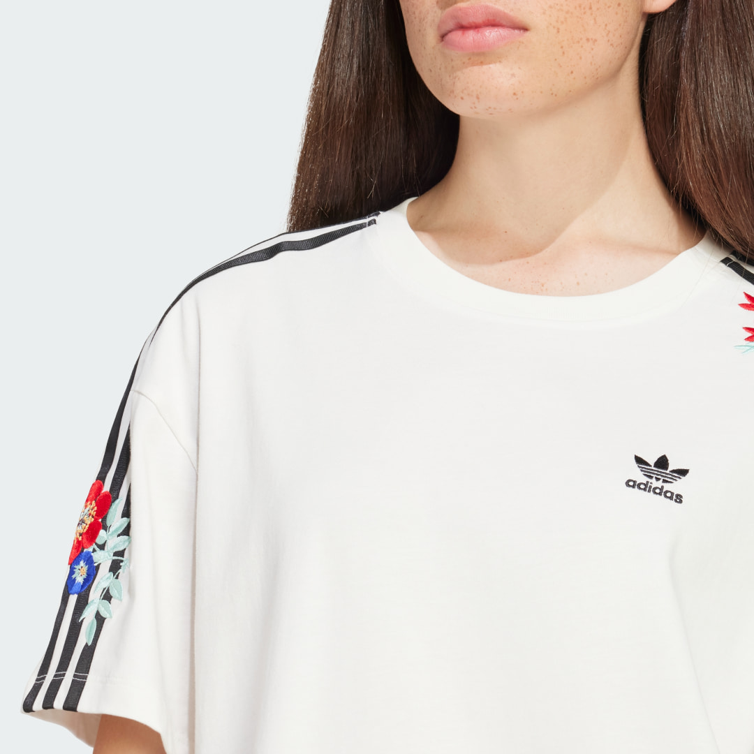 Adidas Floral Loose T-shirt