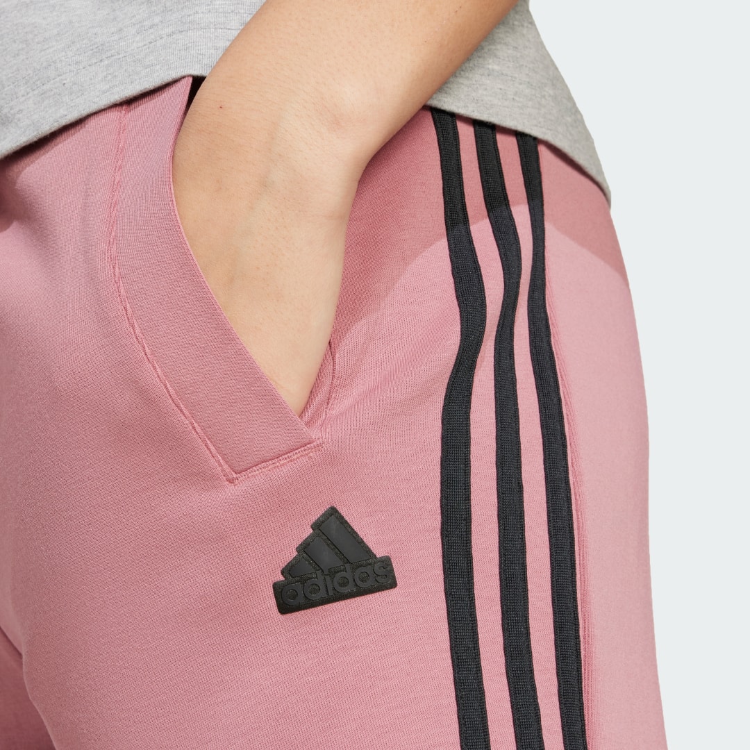 

adidas Pants Future Icons 3 Franjas Mujer, Preloved crimson