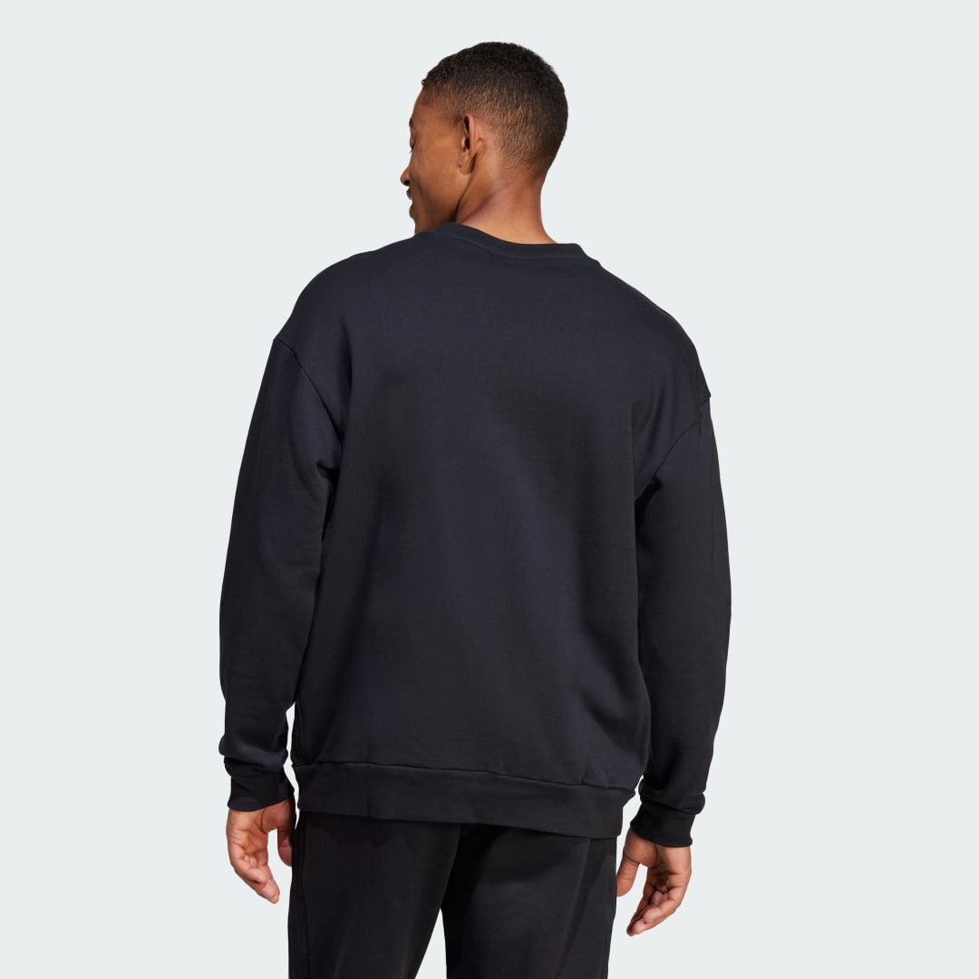 Sweat shirt molleton Brand Love - vue 2