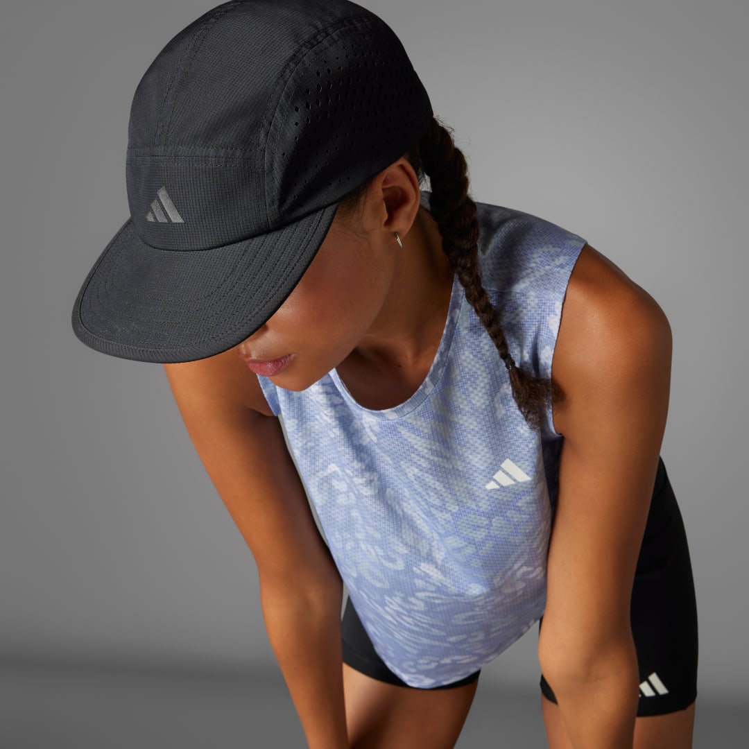 Adidas Own the Run CLIMACOOL 3-Stripes Tanktop