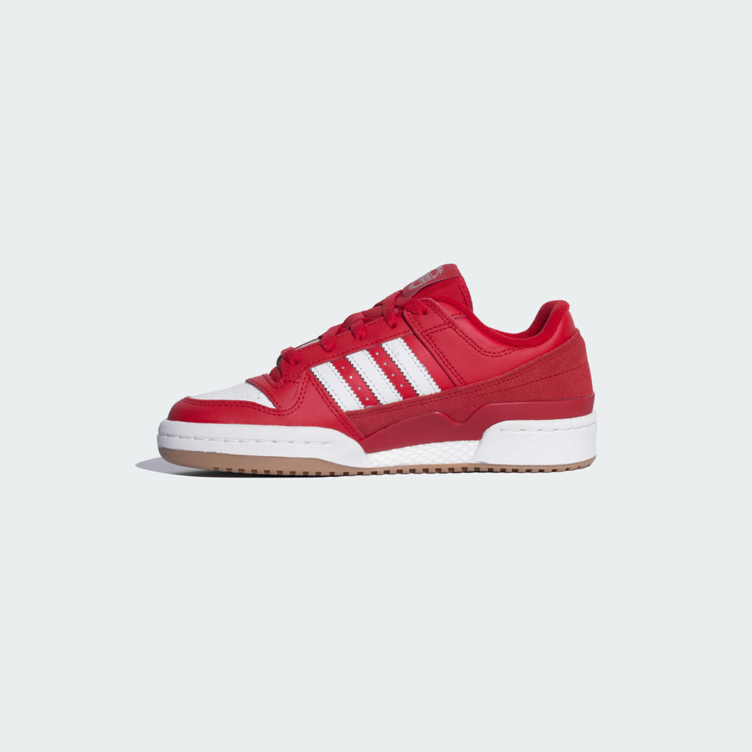 

adidas Forum LOW CL J Niño, Better scarlet/blanco/gum
