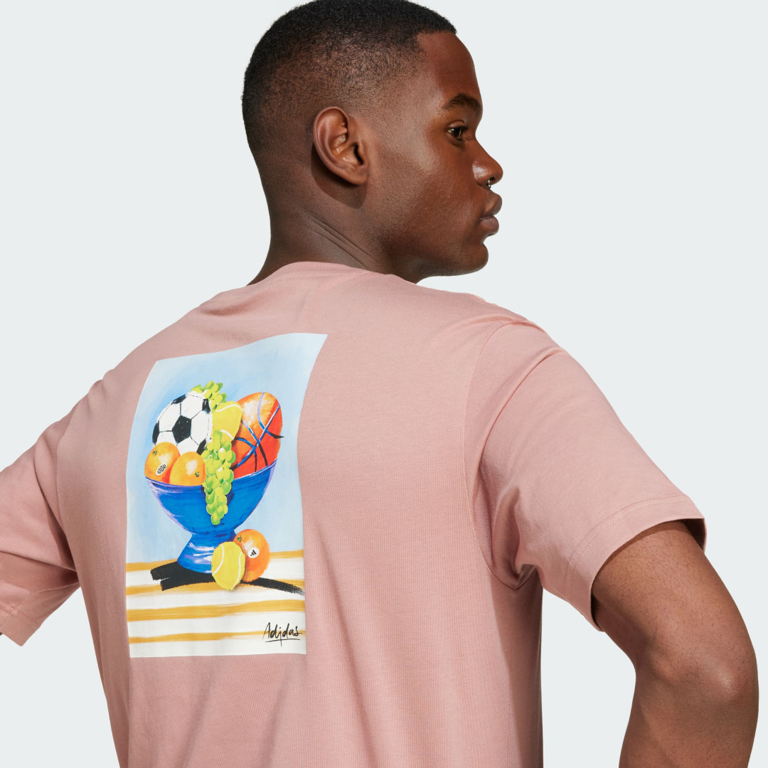 Adidas Lounge Still Life Bowl Graphic T-shirt