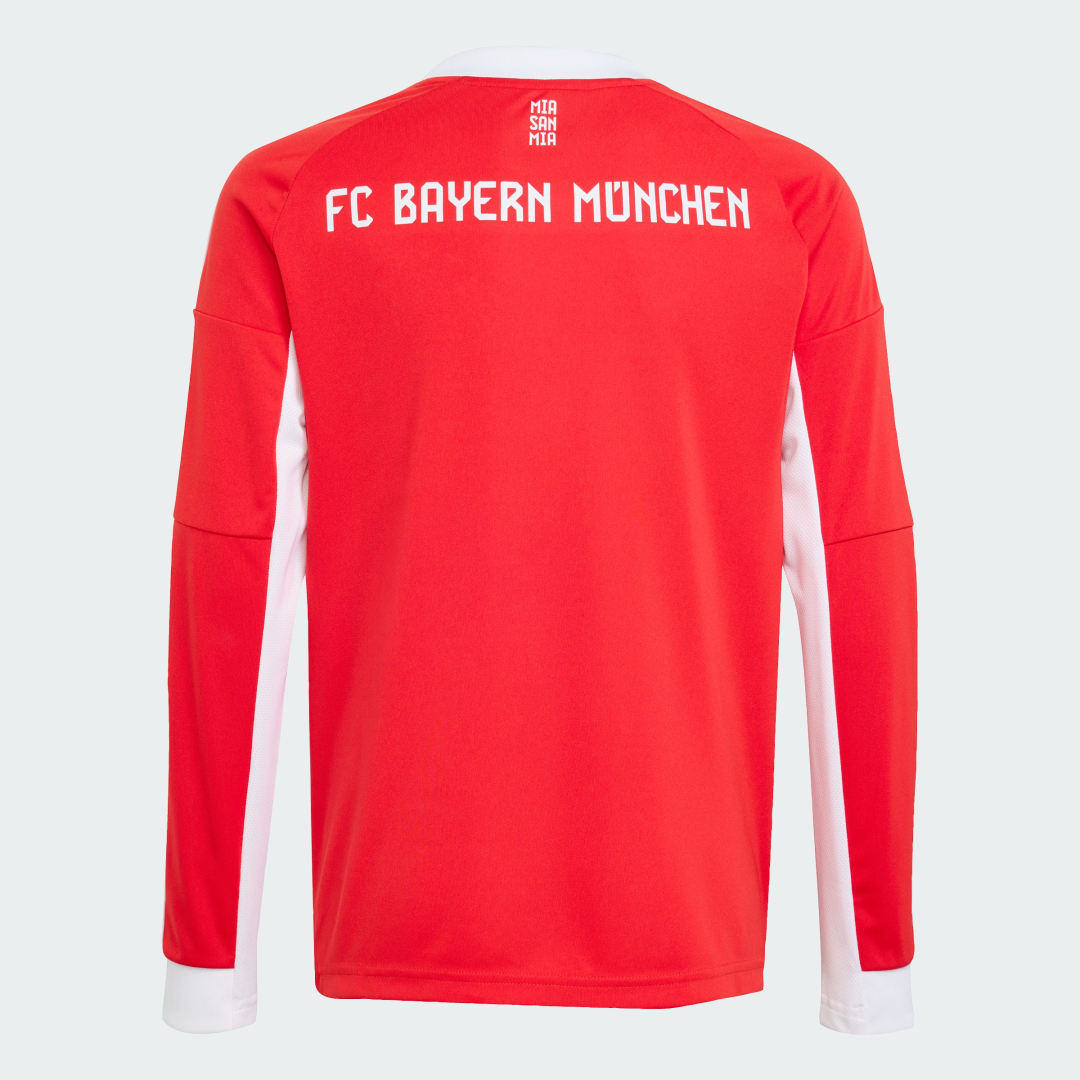 Adidas FC Bayern München 25 26 Thuisshirt met Lange Mouwen Kids