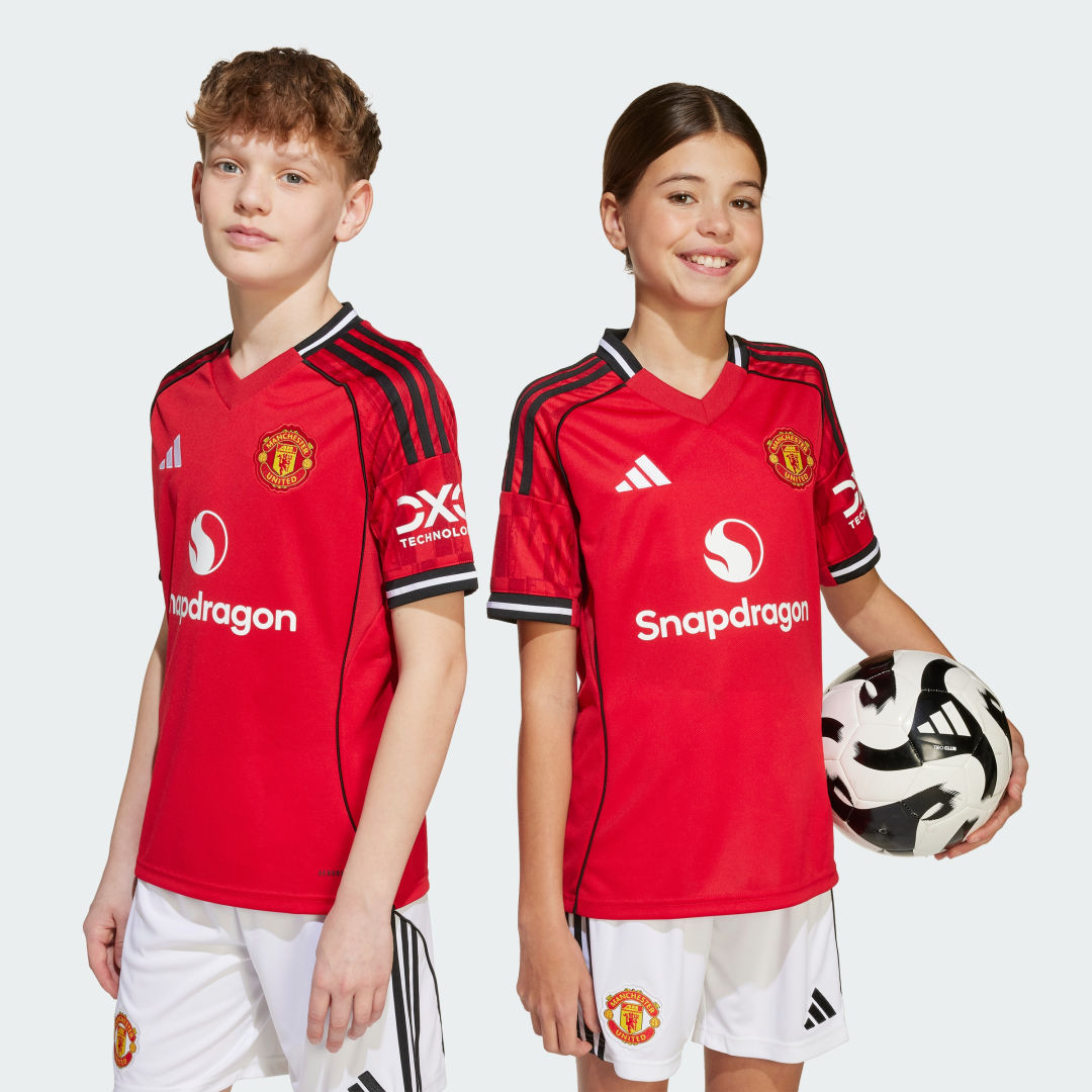 Adidas chester United 25 26 Thuisshirt Kids