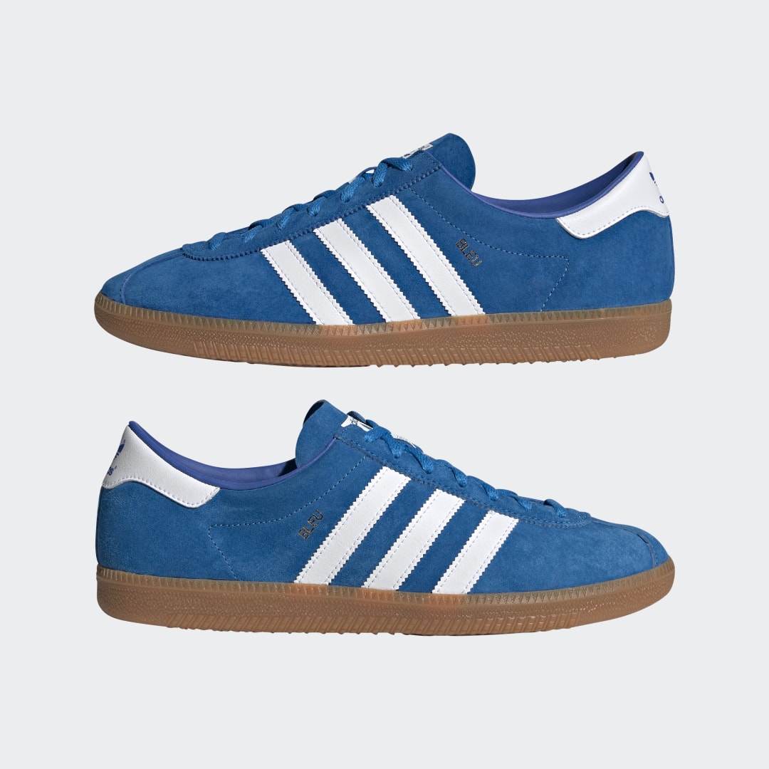 фото Кроссовки bleu adidas originals