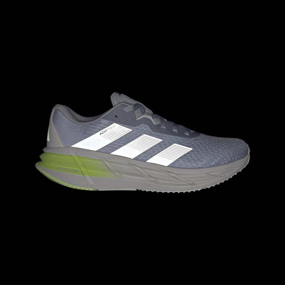 Adidas  sneaker Halo Silver / Zero Metalic / Pulse Lime