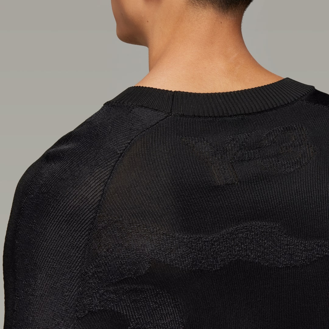 

adidas Knit Sweater Unisex, Negro