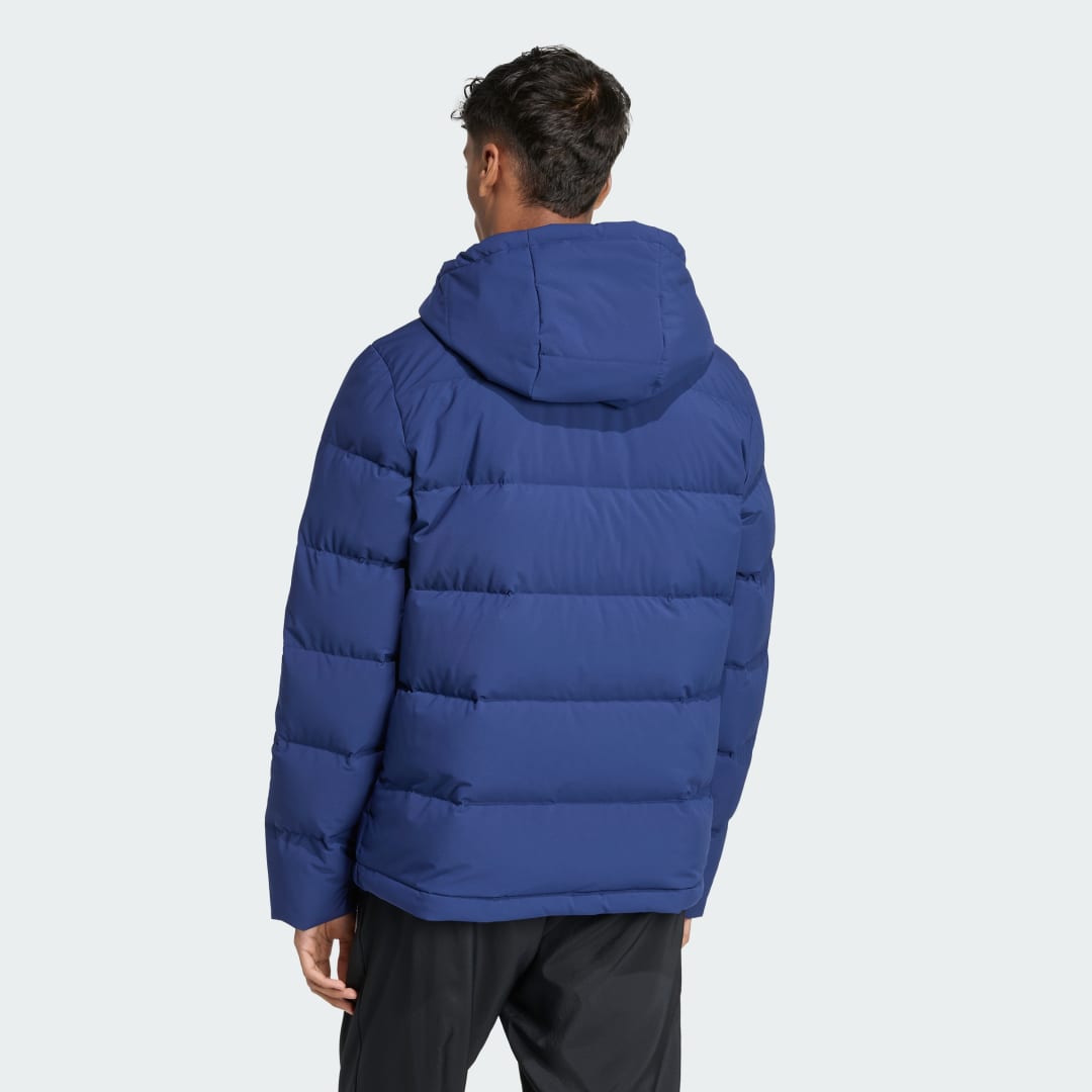 Adidas Helionic CLIMAWARM Donsjack met Capuchon