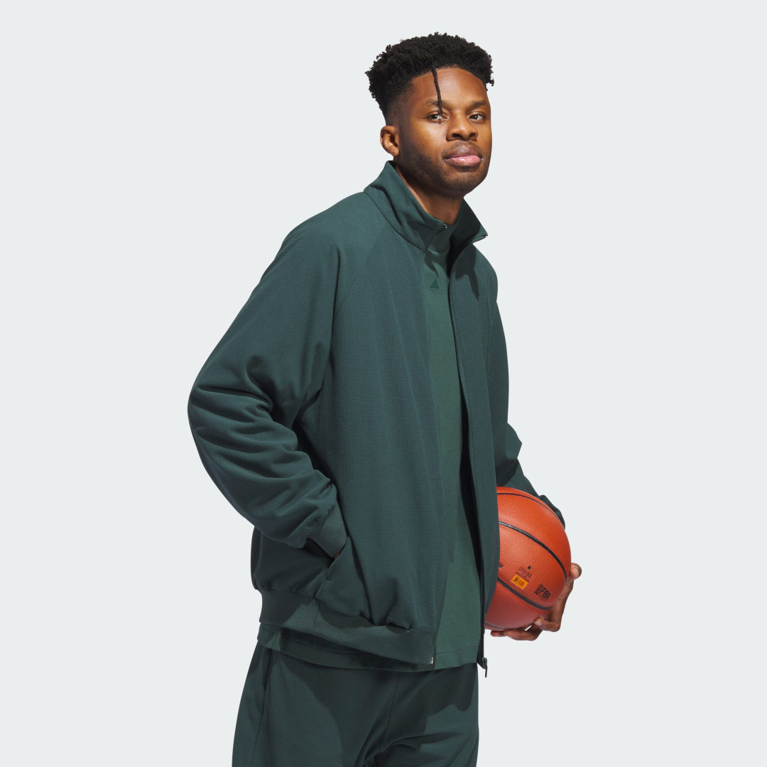 Adidas Performance Basketball Brushed Trainingsjack