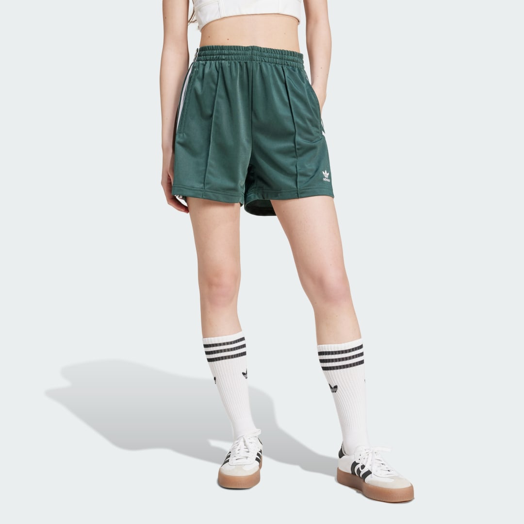 Adidas Originals adicolor Firebird Short women Sportshorts groen Maat XS Kleding