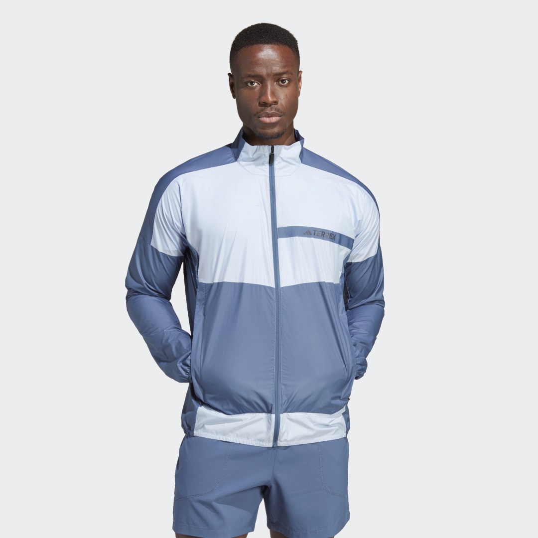 

adidas Corta Viento Terrex Multi Corta Viento Terrex Multi Hombre  - Hombre Senderismo, Azul dawn / wonder steel