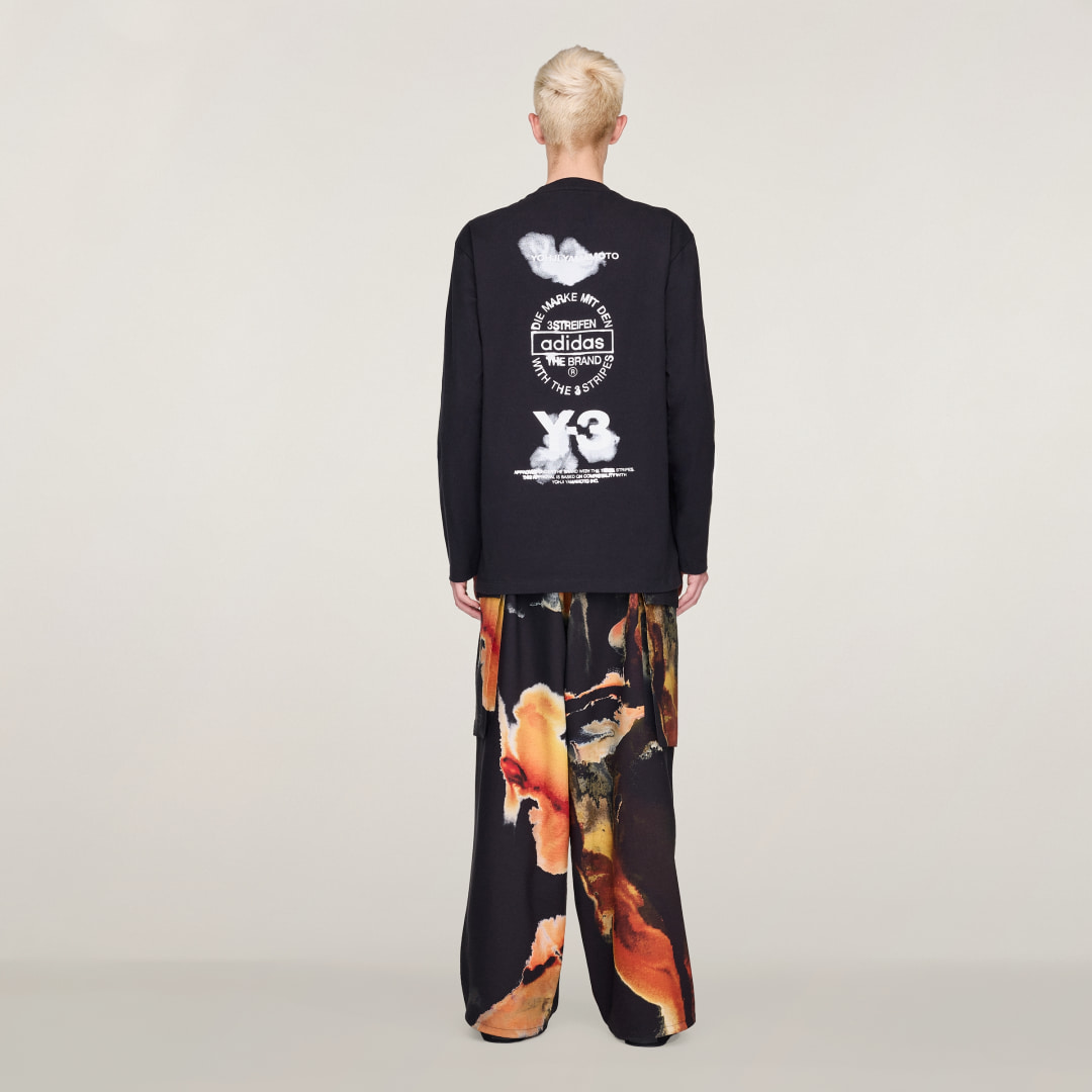 Adidas Y-3 Graphic Long Sleeve T-shirt