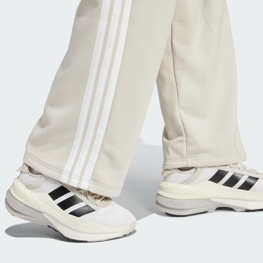 Adidas Essentials 3-Stripes Open Hem French Terry Broek