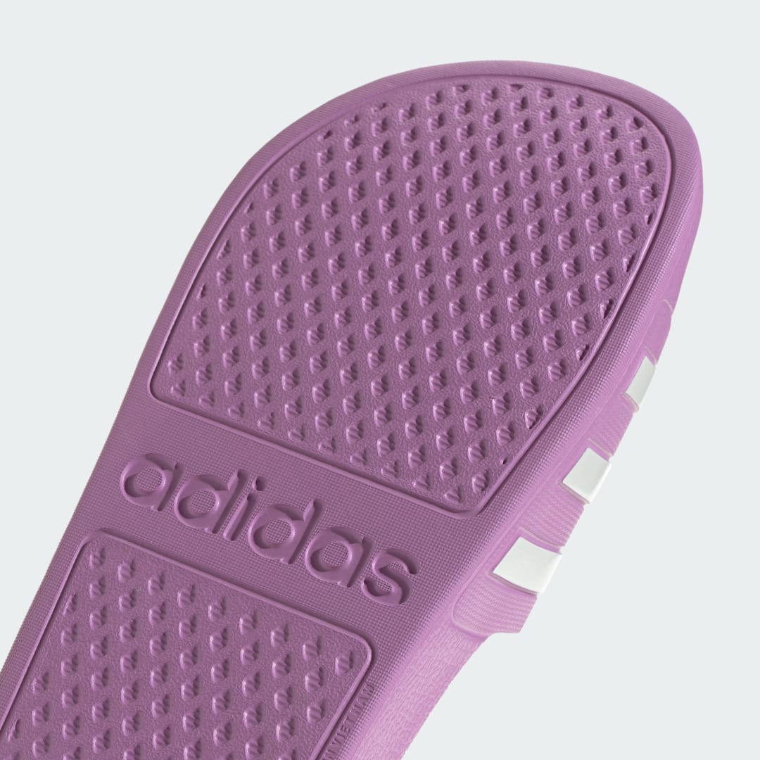 

adidas Sandalias Adilette Aqua Mujer, Preloved morado/off blanco/gris two