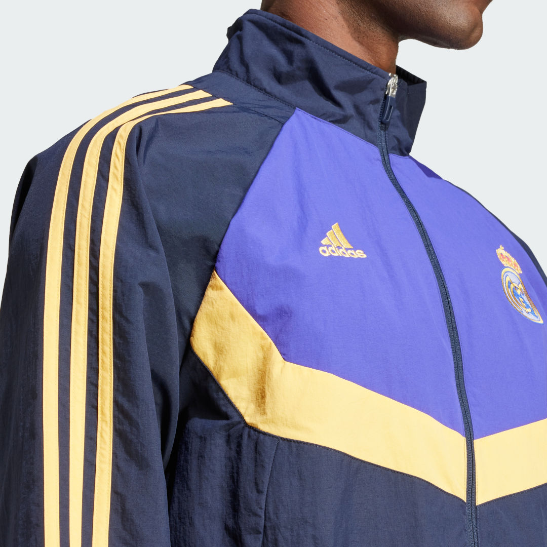 

adidas Chamarra Deportiva Real Madrid Tejida Hombre, Legend ink