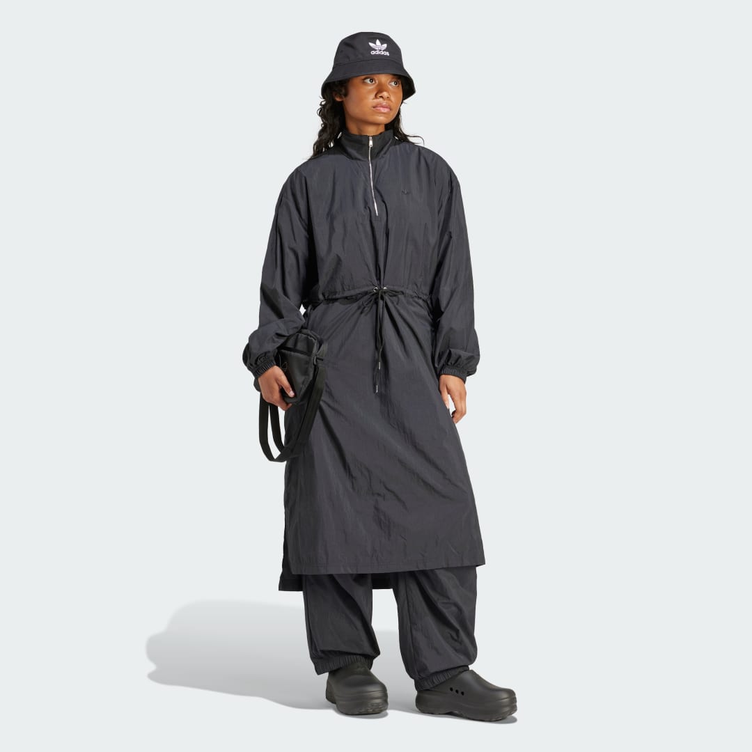 

adidas Pantalón Paracaídas Premium Essentials Nylon Mujer, Negro