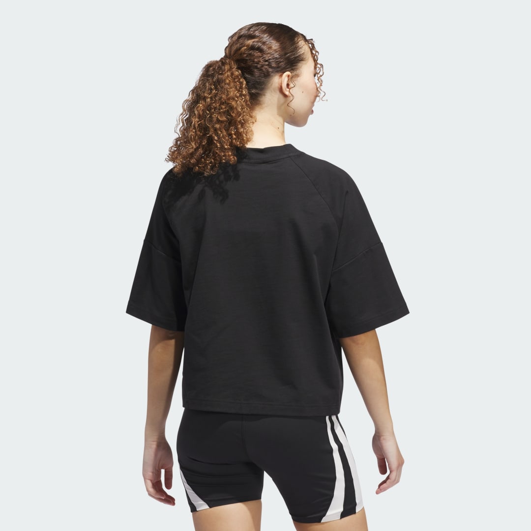 adidas Basketball Boxy T Shirt - vue 2