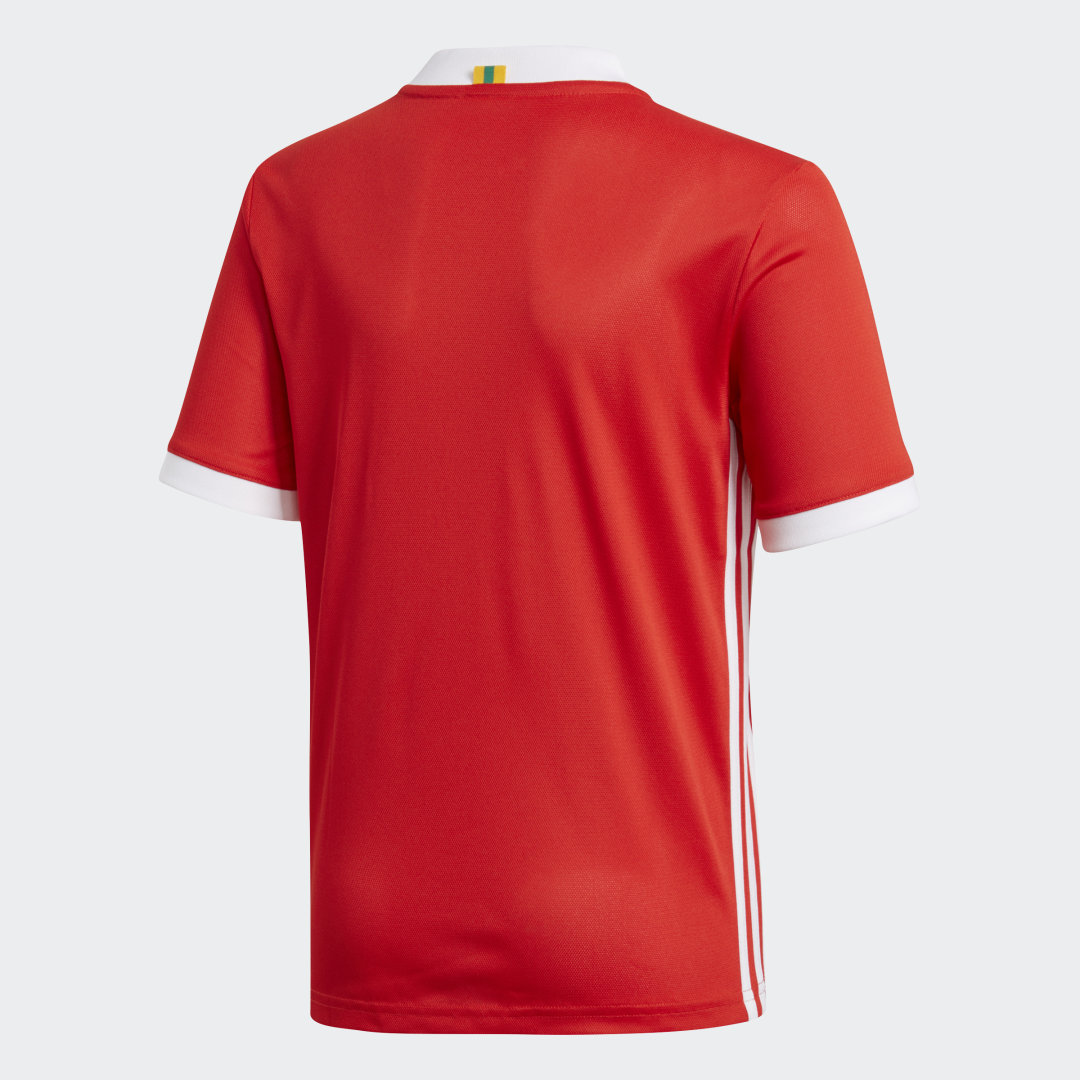 фото Домашняя игровая футболка сборной уэльса adidas performance