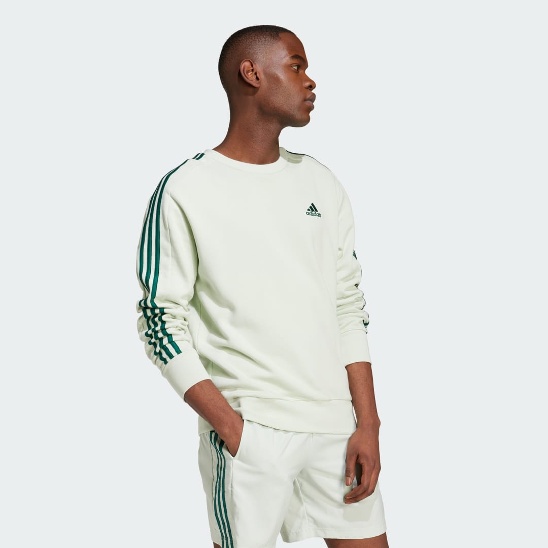 Adidas Essentials French Terry 3-Stripes Sweatshirt