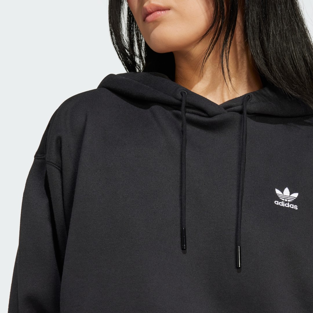 Adidas Trefoil Cropped Hoodie