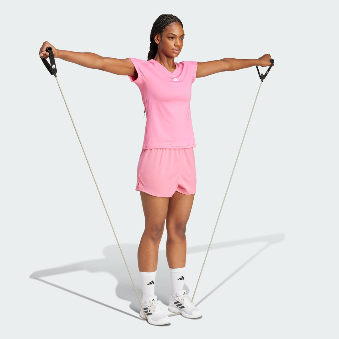 Adidas AEROREADY Train Essentials Minimal Branding V-hals T-shirt