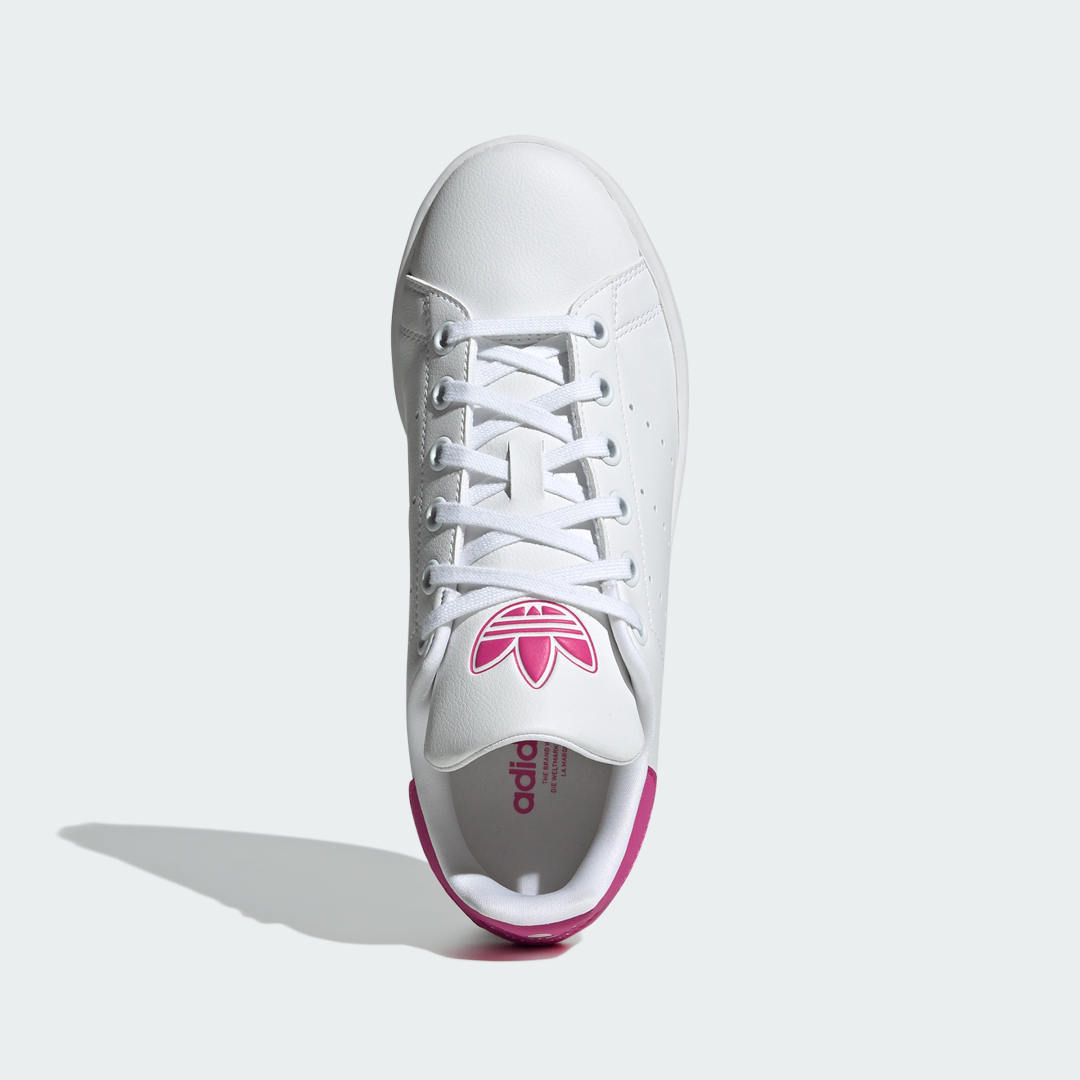 Adidas Stan Smith sneaker Cloud White / Cloud White / Semi Lucid Fuchsia