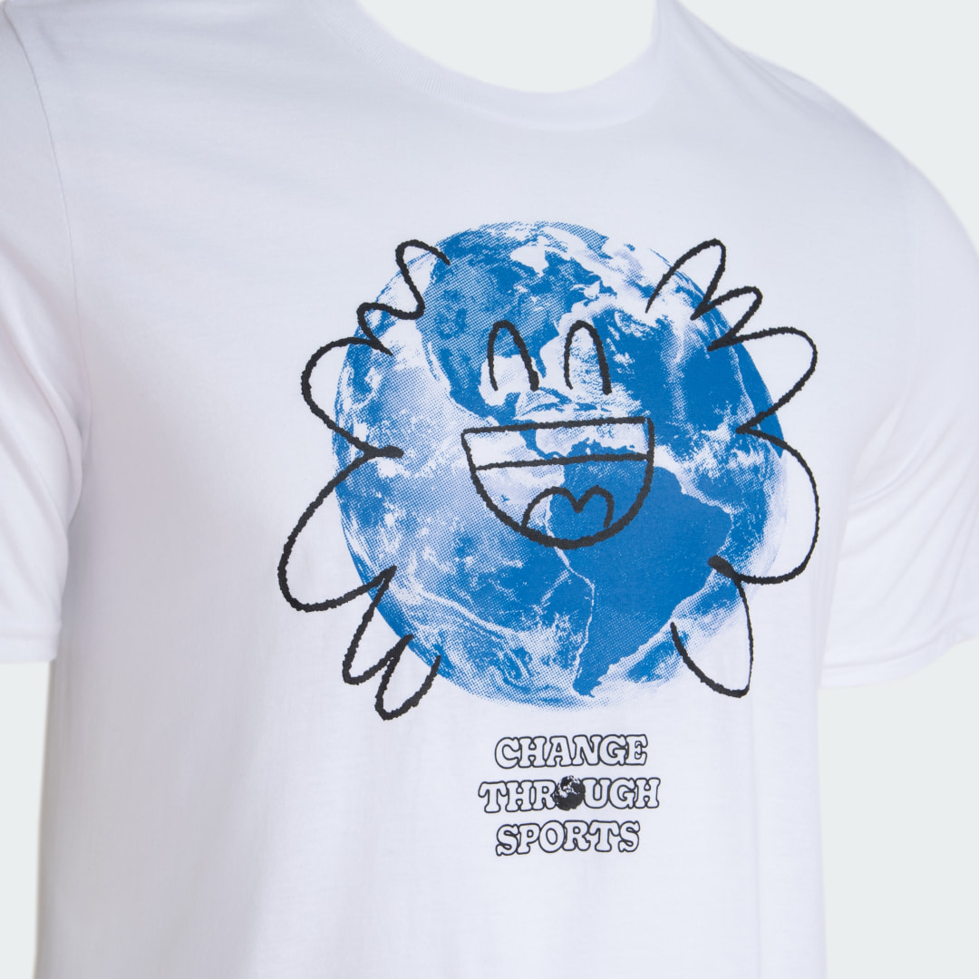 

adidas M CHANGE EARTH Hombre, Blanco
