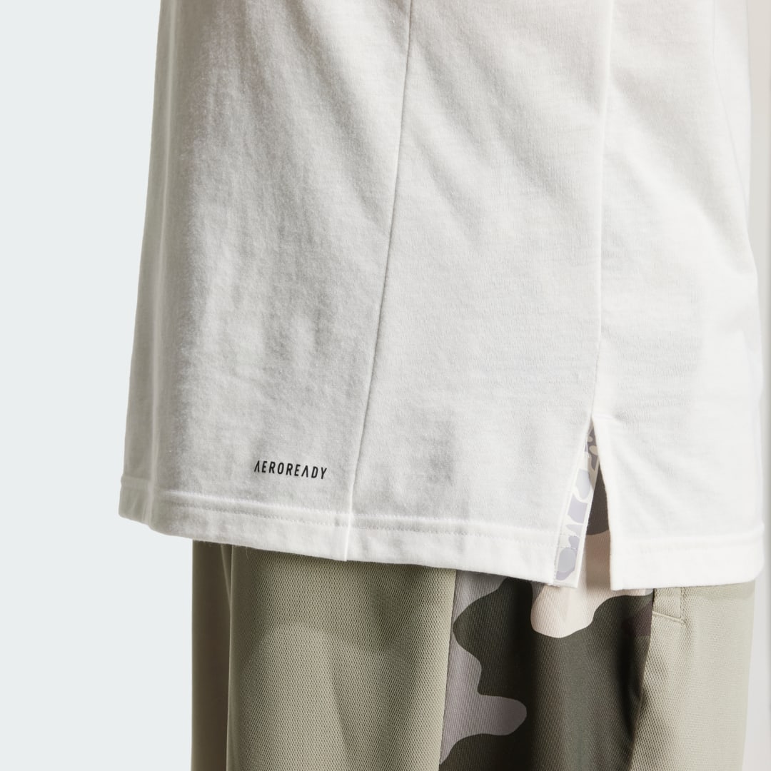 Adidas Train Essentials Camo Graphic Logo T-shirt