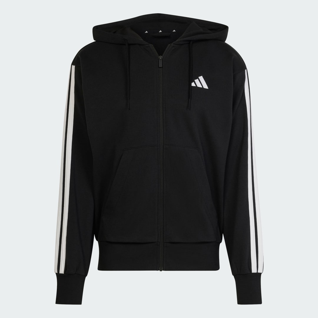 Adidas Essentials 3-Stripes French Terry Ritshoodie