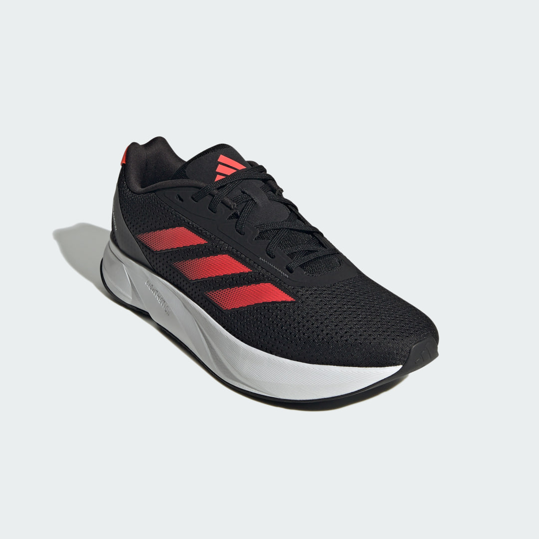 

adidas Tenis Duramo SL Hombre, Negro/solar rojo/gris six