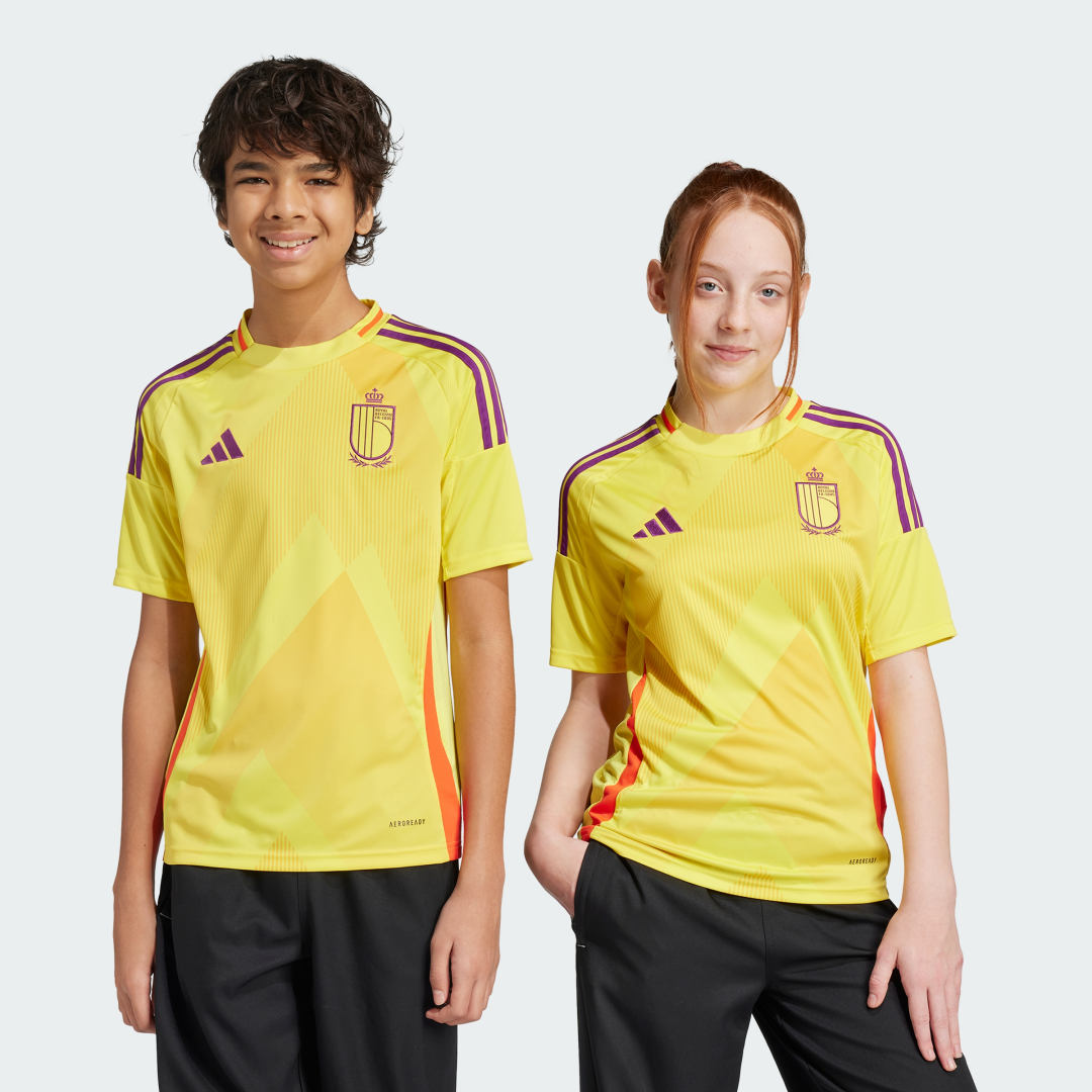 Maillot Extérieur Belgique 25 Équipe féminine Enfants