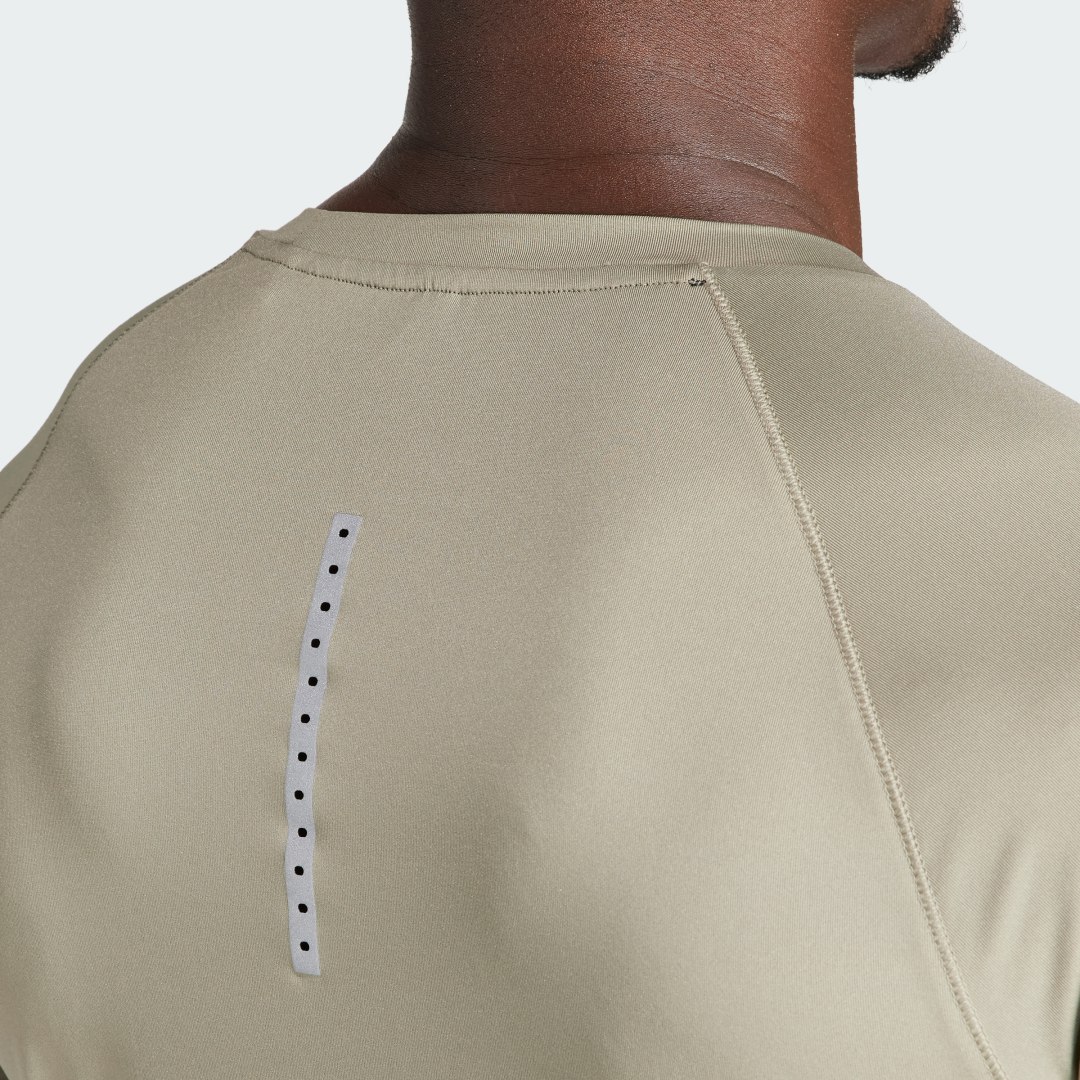 

adidas Playera de Entrenamiento Gym+ Hombre, Plata pebble