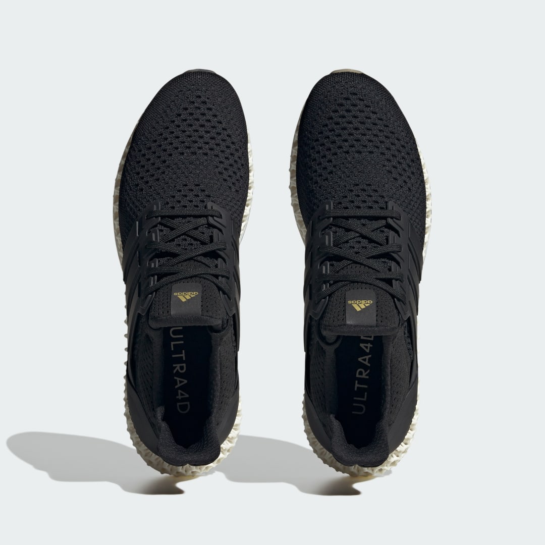 Adidas Ultra 4D sneaker Core Black / Core Black / Gold Metallic