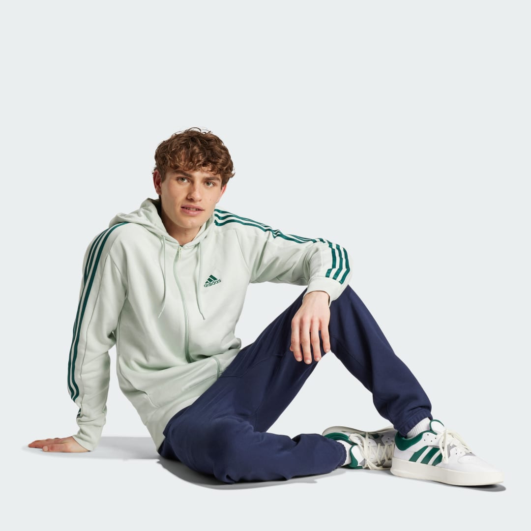 Adidas Essentials French Terry 3-Stripes Ritshoodie