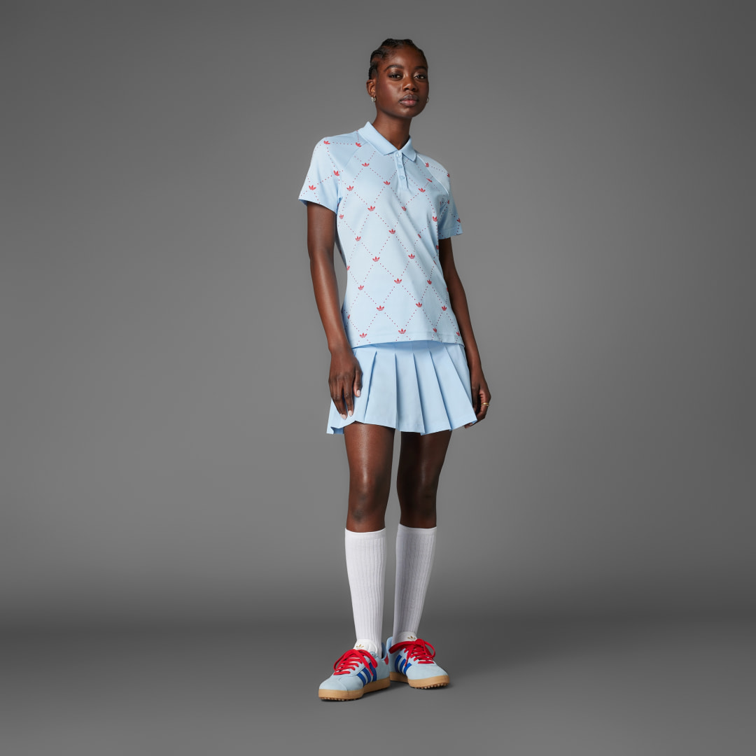Adidas Originals Printed Trefoil Poloshirt