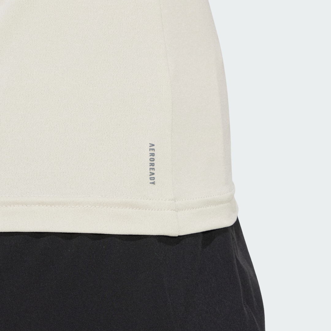 Adidas AEROREADY Train Essentials Minimal Branding V-hals T-shirt