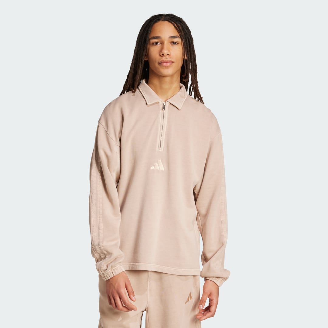 Adidas All SZN French Terry Washed Half-Zip