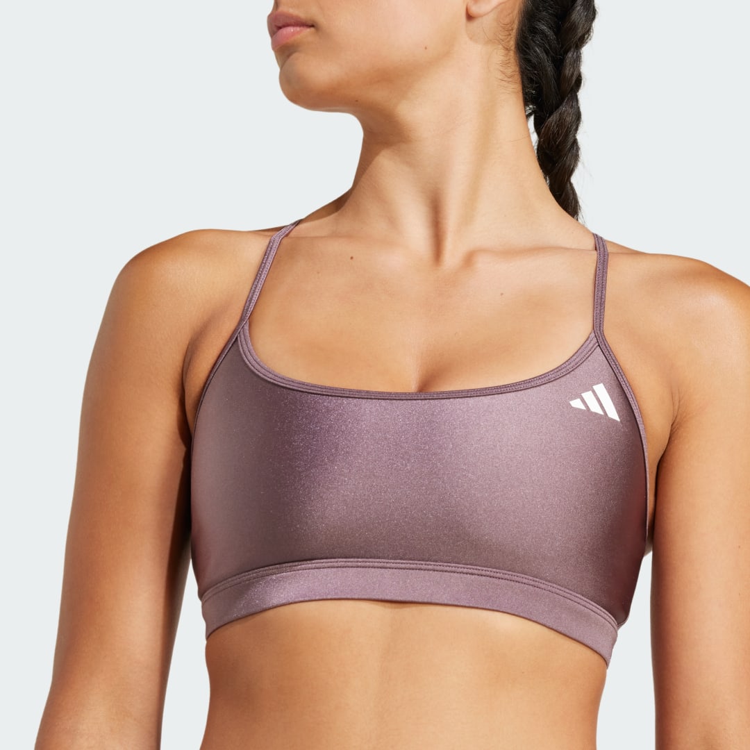 Adidas Aeroreact Training Light-Support Shiny Beha